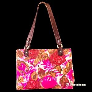 Authentic Kate Spade Medium Pink Floral Hangbag